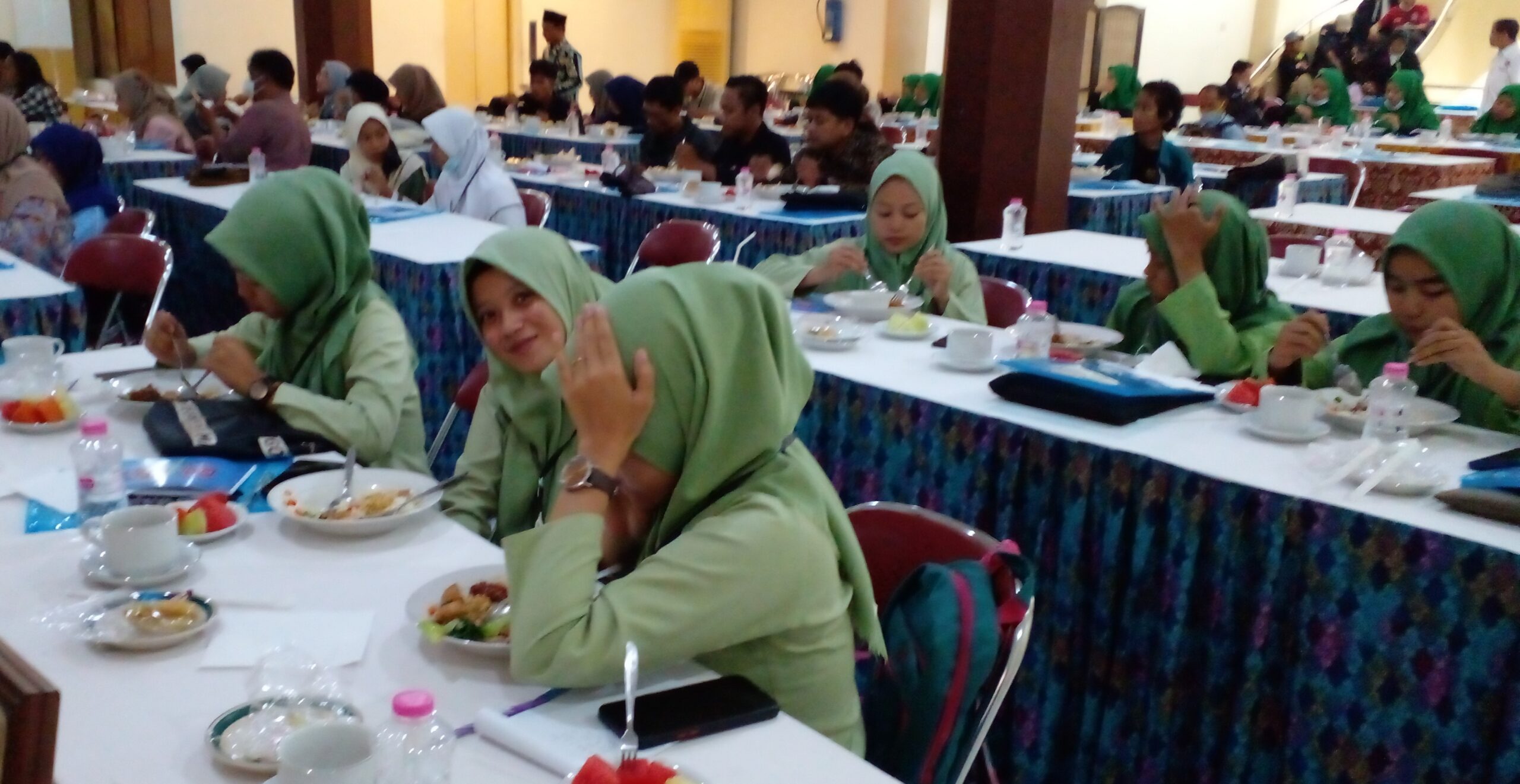 Peserta pelajar MA Al Faizin Guyangan