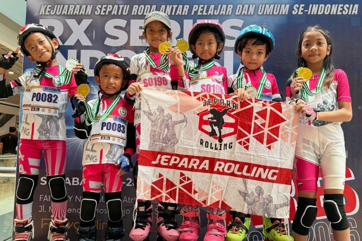 Atlet Jepara Rolling raih 4 emas di RX Series Indonesia 2026 Surabaya