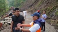 Bupati Wiwit tinjau lokasi longsor Desa Tempur Jepara