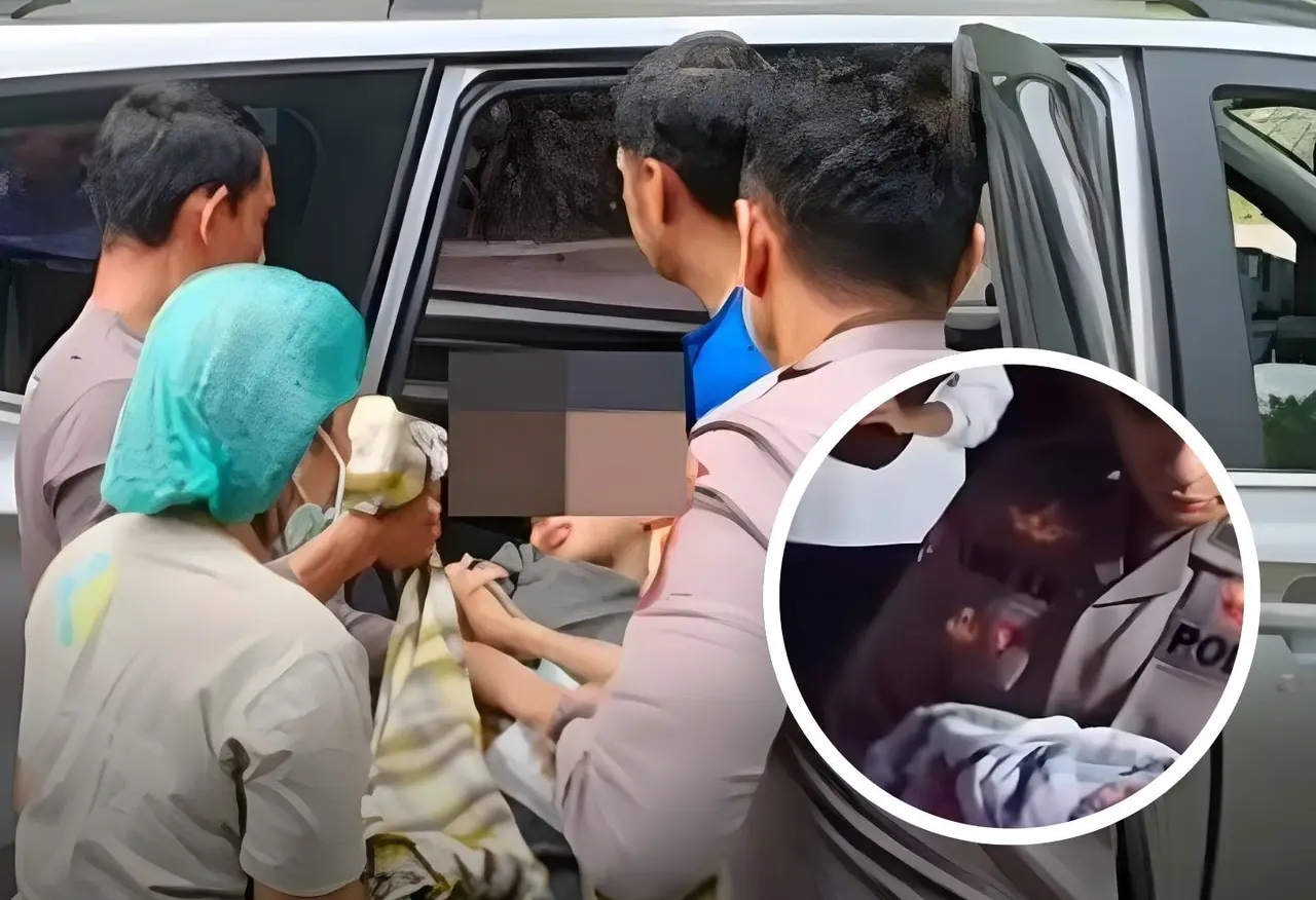 Mahasiswi melahirkan di dalam mobil saat mudik di Luwu Timur 18 Maret 2026