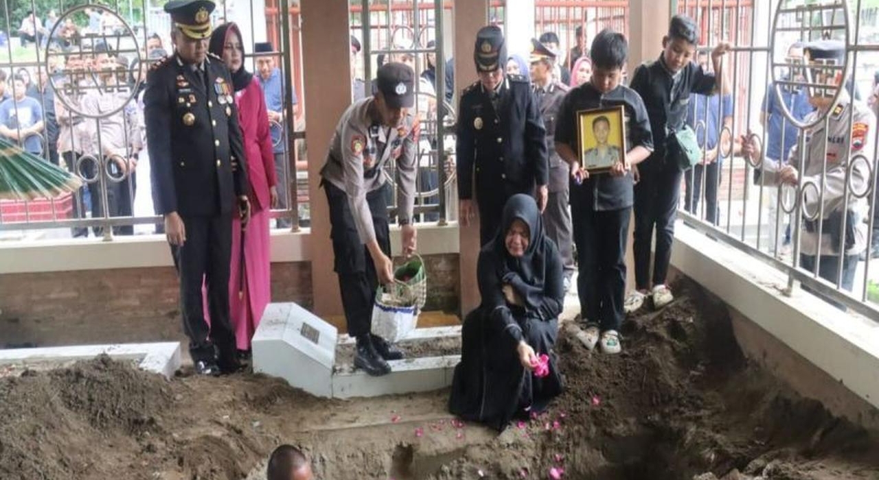 Innalillahi Bripka Septian anggota Polres Pekalongan meninggal usai pengamanan arus mudik 2026 di Kajen