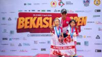 Atlet cilik Jepara Rolling meraih medali di kejuaraan sepatu roda tingkat nasional Bekasi Open 2026 di Bekasi
