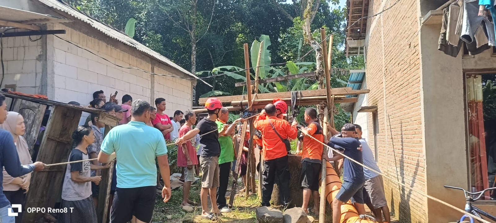 Evakuasi dramatis pemuda jatuh ke sumur 20 meter di Jepara oleh Basarnas dan BPBD