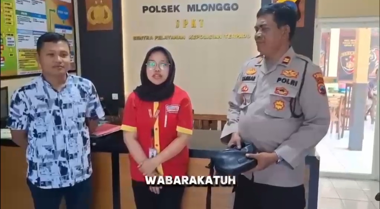 Tas hilang berisi uang 35 juta di jalan Mlonggo Jepara berhasil ditemukan polisi