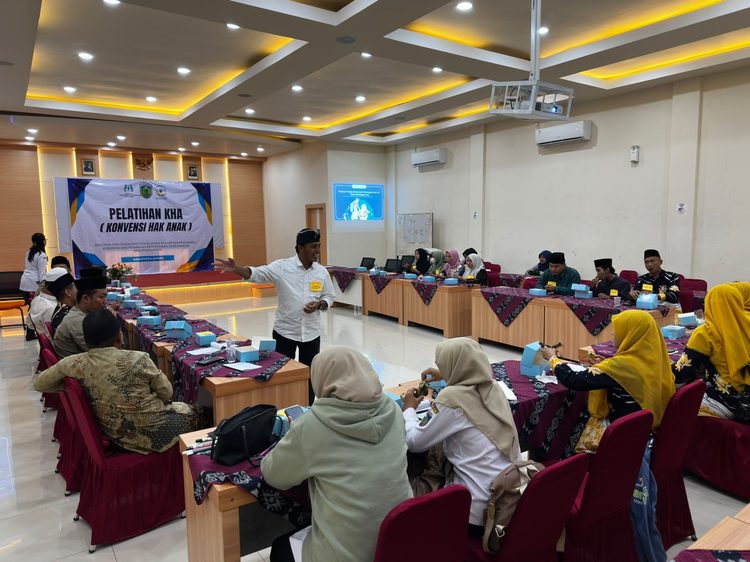 Pemkab Jepara melalui DP3AP2KB menggelar Pelatihan Konvensi Hak Anak untuk memperkuat perlindungan anak, mencegah kekerasan, dan mendukung terwujudnya Kabupaten Layak Anak.